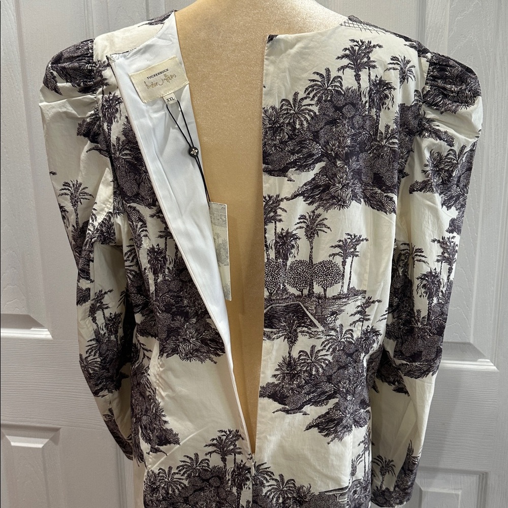 TUCKERNUCK X INDIA HICKS Toile Domino Dress Size XXL - Picture 11 of 16